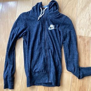 Nike Grey Zip Up